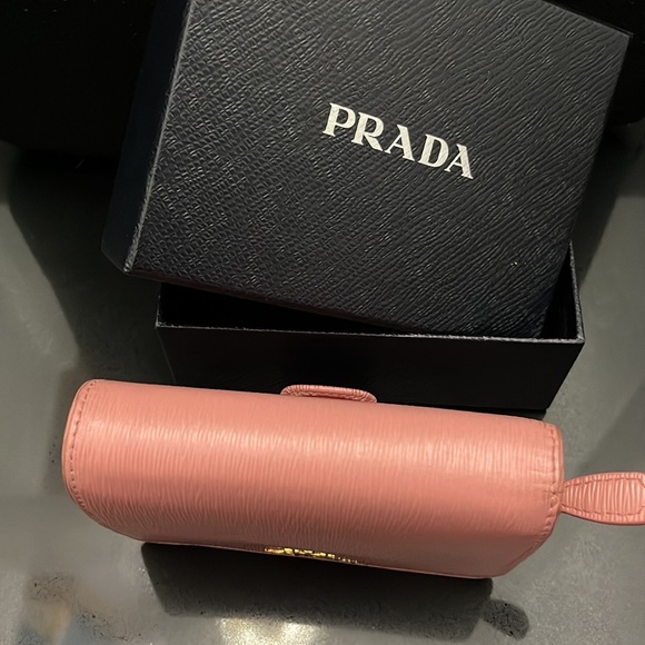 Prada Zip Coin Purse Vitello Move - Picture 7 of 13
